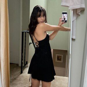 Kitteny Women's Black Dress